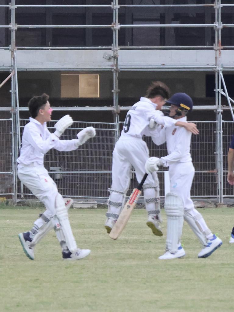 BEARS under 14's won the Queensland Junior Cricket Carnival at TSS. Picture: Amanda Lum