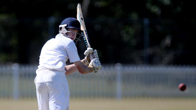 Atherton Cricket Club’s Chris Adams. PICTURE: STEWART MCLEAN