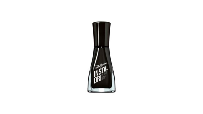 Sally Hansen Insta-Dri Nail Colour in Back to Black, $12.95 from priceline.com.au 