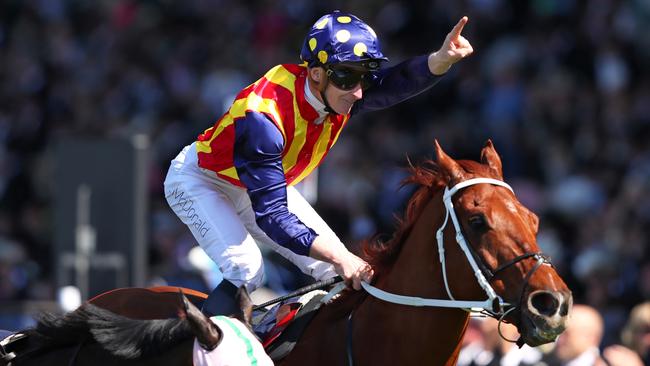 James McDonald aboard Nature Strip Picture: Alex Livesey