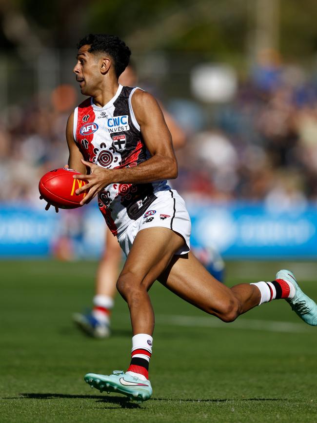 He returned to cut Melbourne apart. Picture: Michael Willson/AFL Photos
