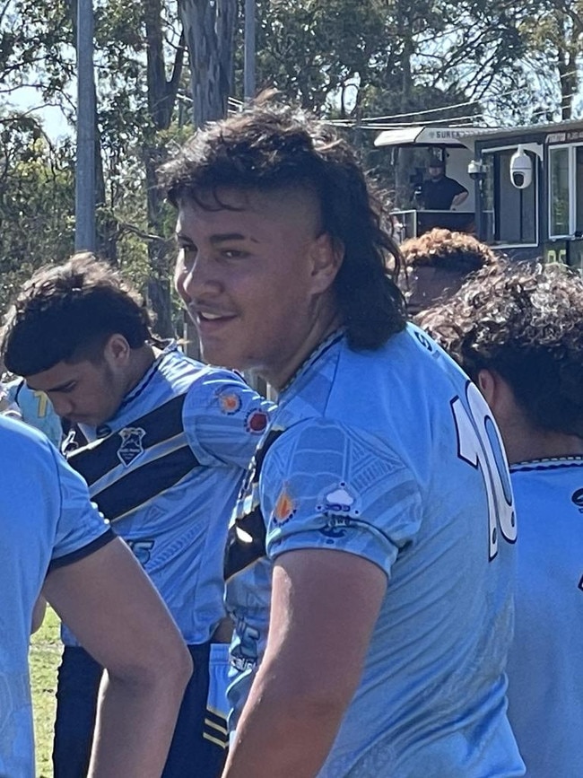 Chaev Kolone will play for the Seagulls - pictured here at Mabel Park SHS.