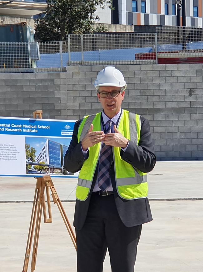 Central Coast Research Institute director Dr Nick Goodwin