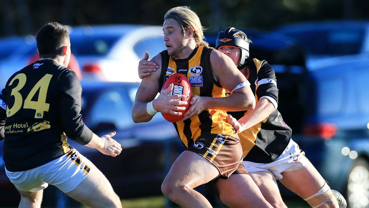 Jak Kennedy-Hunt kicked over 100 goals for Inverleigh. Picture: Peter Ristevski