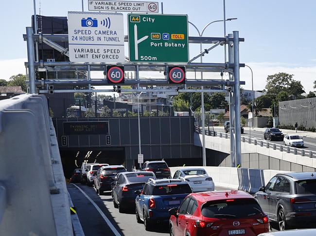 NSW motorists will get some toll relief. Picture: Richard Dobson