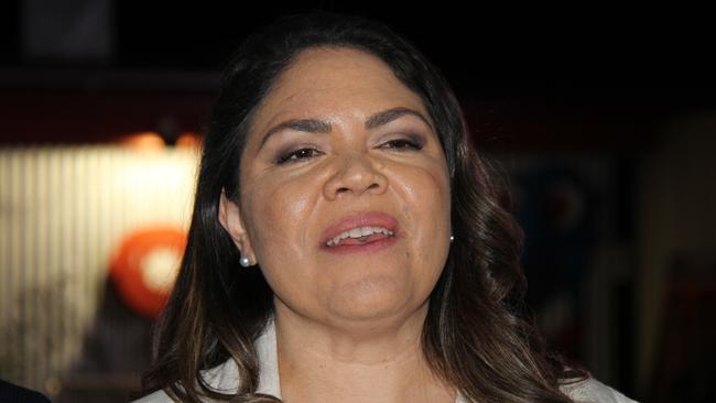 NT Senator Jacinta Price at the CLP after-party in Alice Springs on Saturday. Picture: Gera Kazakov