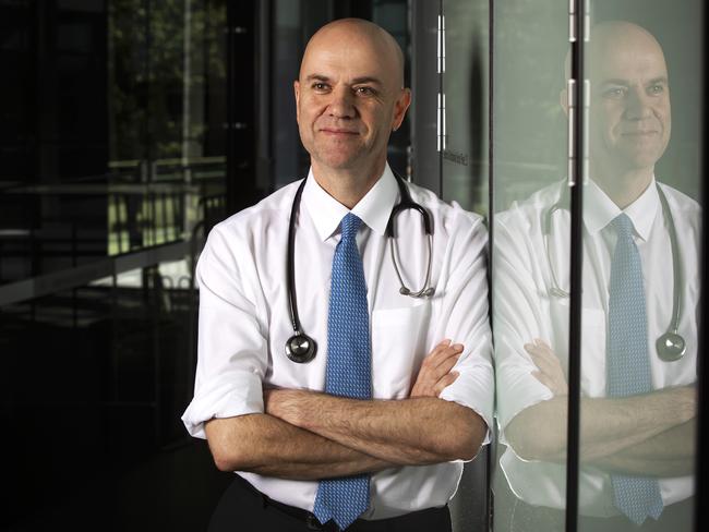 Gold Coast University Hospital infectious-diseases physician Dr John Gerrard. Picture: Nigel Hallett