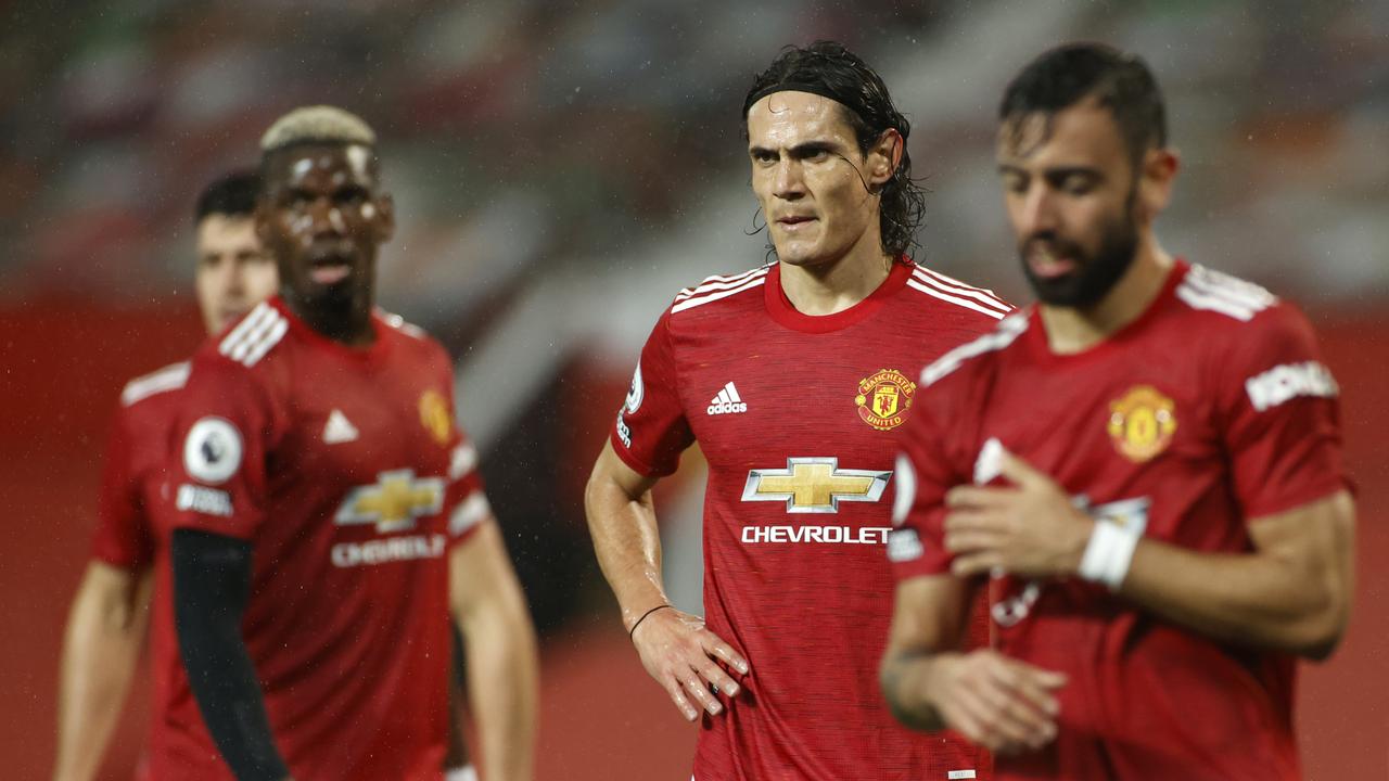 Edinson Cavani debuted for Manchester United but couldn’t make an impact for the struggling Red Devils.