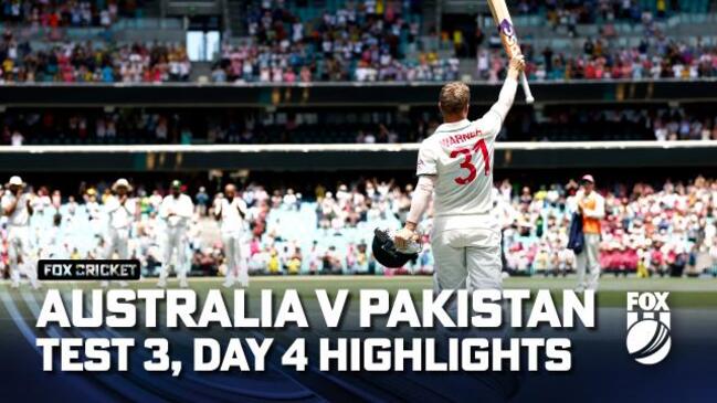 Australia v Pakistan: 3rd Test, Day 4 highlights