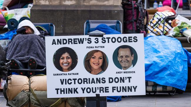 Crossbenchers Samathan Ratnam, Fiona Patten and Andy Meddick have copped abuse for supporting the Bill. Picture: Jason Edwards