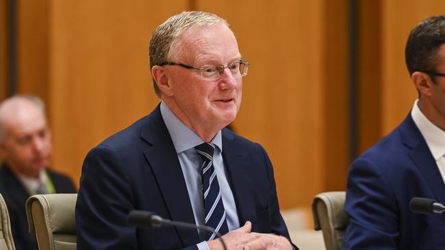 The RBA boss has said he wants to stay in the role, should the government re-appoint him. Picture: NCA NewsWire / Martin Ollman