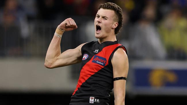 Nik Cox was one of three Essendon Rising Star nominees in Round 12.