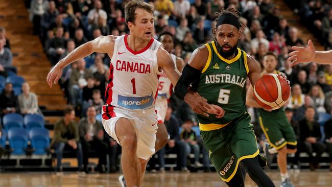 Canada were far too good for the Boomers on Friday night.