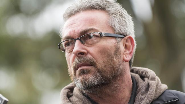 Borce Ristevski is accused of murdering his wife. Picture: Eugene Hyland