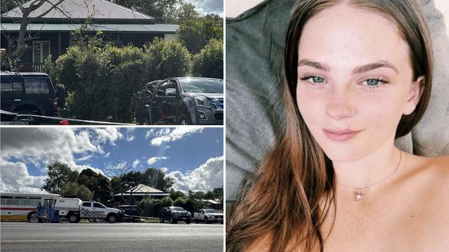 Detectives investigating the suspicious disappearance of teen Pheobe Bishop have seized a car and set up a crime scene at a property in Gin Gin.