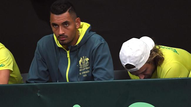 Nick Kyrgios has felt the sting of a Andy Murray sledge on Twitter.