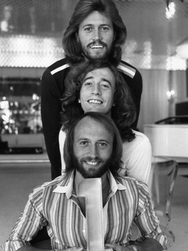 The Bee Gees in November 1977.