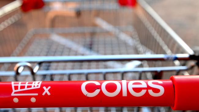 Coles said it increased prices by 3.3 per cent over the March quarter to pass on the inflated cost of shipping, fuel, meat, and fresh vegetables. Picture: NCA NewsWire / Jeremy Piper