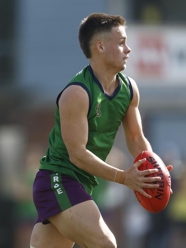 Tyson Gresham of Parade College. (Photo by Daniel Pockett/AFL Photos/via Getty Images)