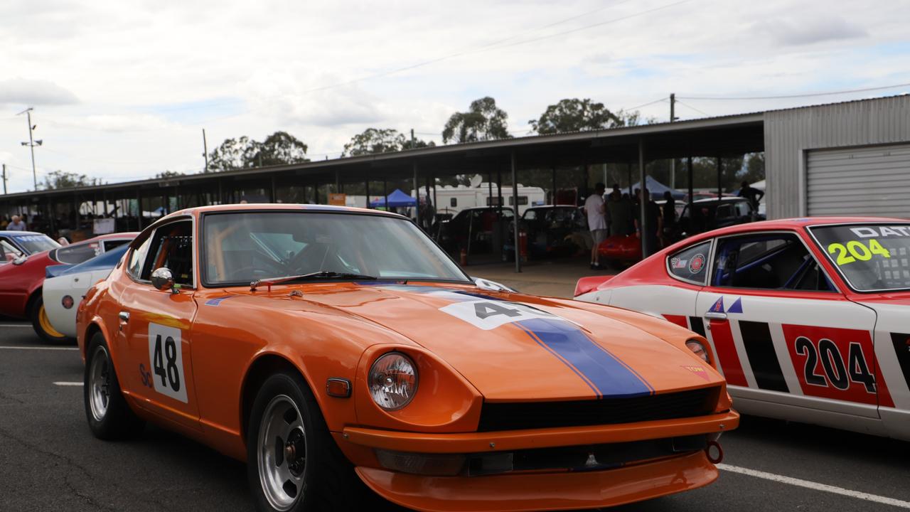 The Historic Car Club Queensland meet at Morgan Park Raceway.