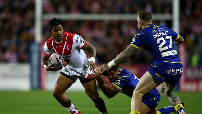 Barba was outstanding for St Helens, winning the Man of Steel award.. Picture: Getty