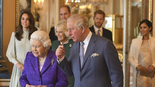 Queen Elizabeth II is said to have come to terms with Prince Harry and Meghan’s decision. Picture: AP