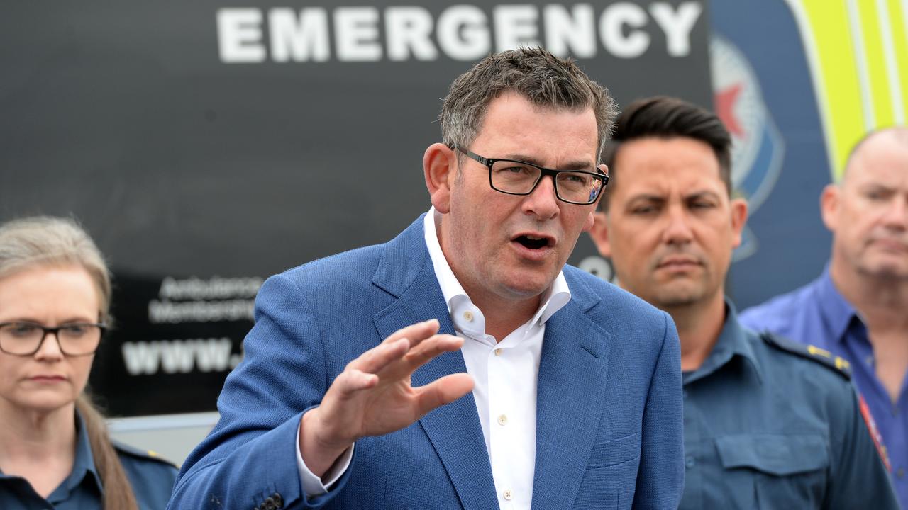 Victorian Premier Daniel Andrews. Picture: NCA NewsWire / Andrew Henshaw