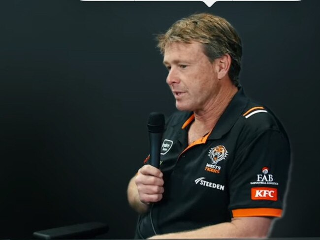 former Wests Tigers recruitment manager Scott Fulton.