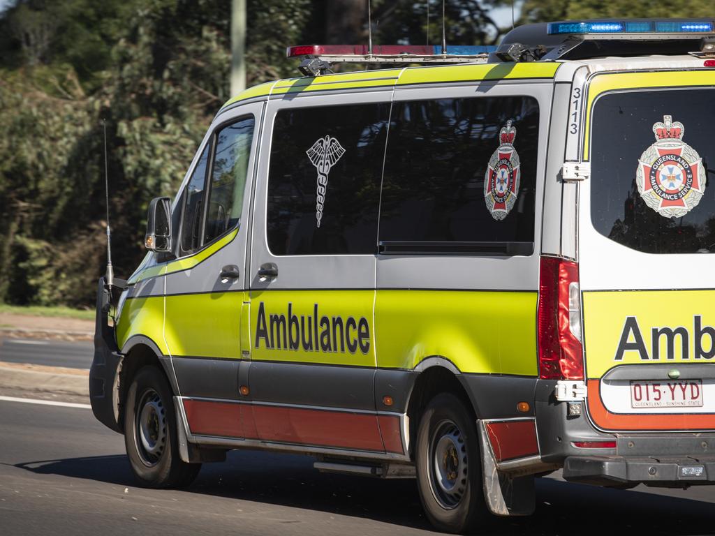 Queensland Ambulance Service, emergency services. Picture: Kevin Farmer