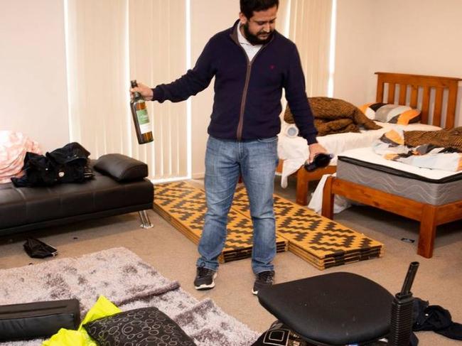 Aussies trashed this guy's Aibnb. Picture: Dean Purcell/NZ Herald