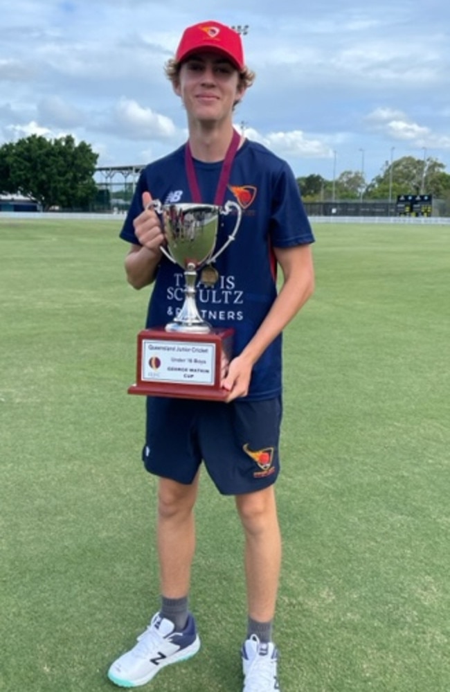 Sunshine Coast cricketer Zac Robinson.