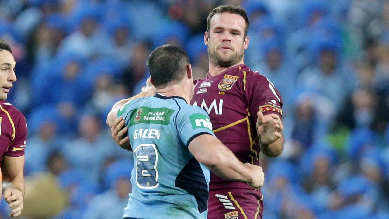Paul Gallen revealed a leg twist was the catalyst for his Origin brawl with Nate Myles in 2013.