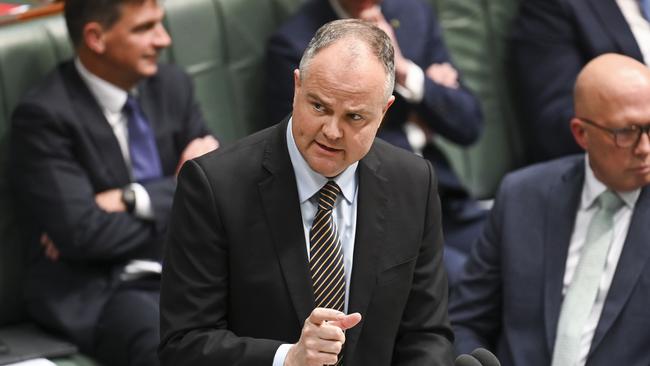 Ted O'Brien during a recent Question Time at Parliament House in Canberra. Picture: NewsWire’s Martin Ollman