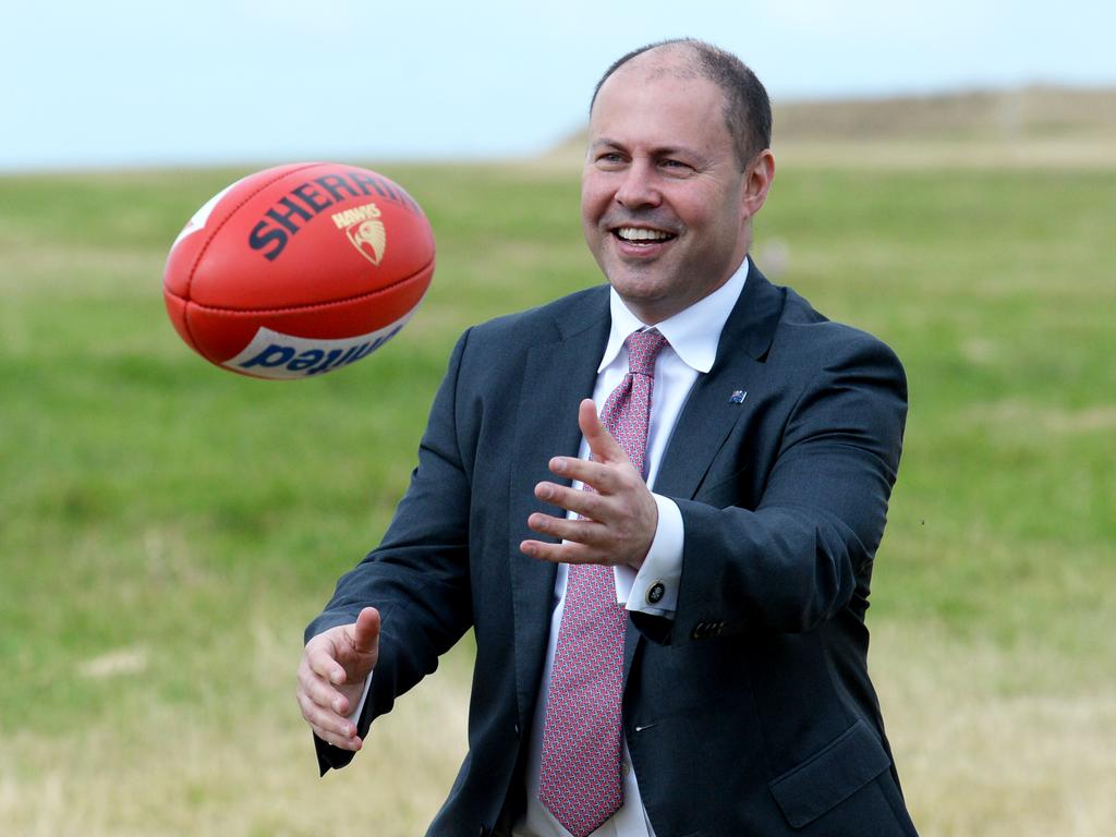 Federal Treasurer Josh Frydenberg is a long time Carlton supporter. Picture: Andrew Henshaw/NCA NewsWire
