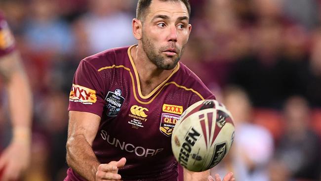 Cameron Smith during Game 1 of last year’s State of Origin. Picture: Dave Hunt