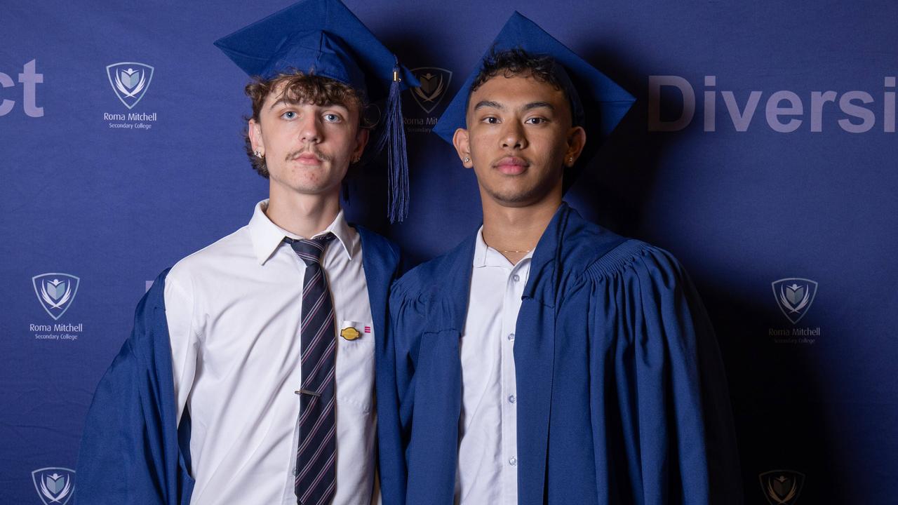 Roma Mitchell Secondary College Graduation at the Adelaide Town Hall. Picture: Ben Clark