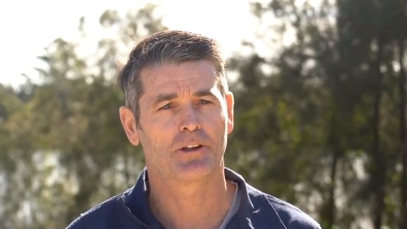 Surf Life Saving Queensland chief pilot Paul Gibson. Picture: SLSQ