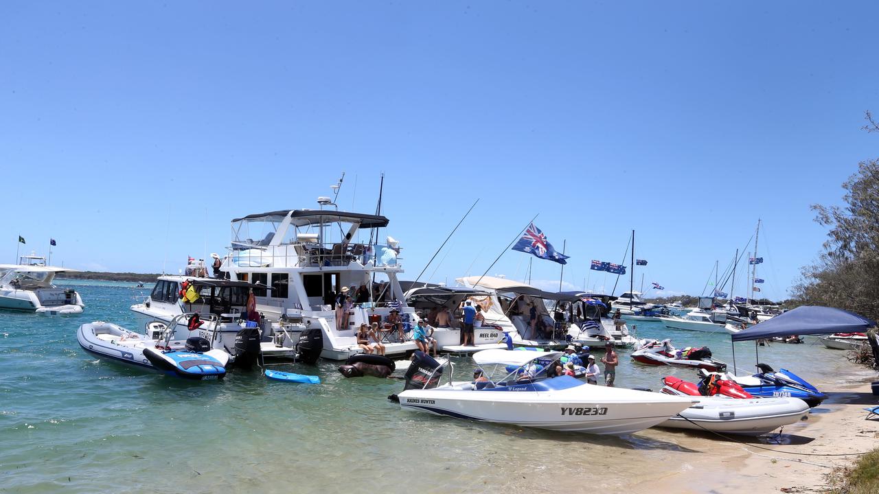 Australia Day at Wave Break Island. Photo by Richard Gosling