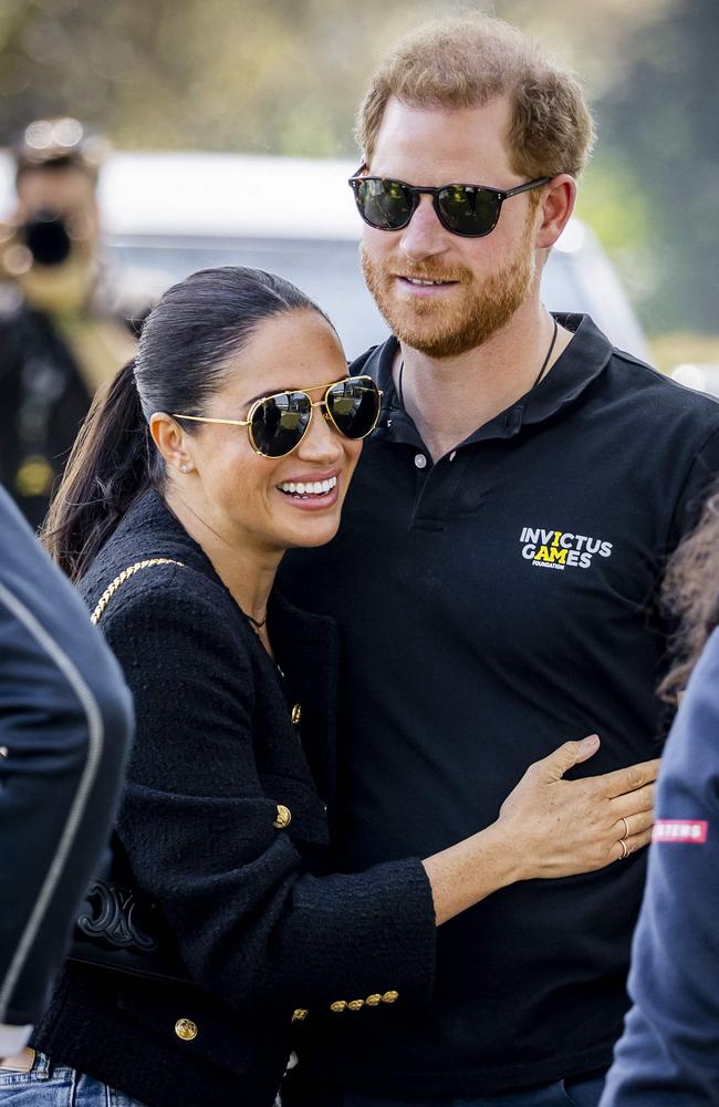 The Duke and Duchess of Sussex. Picture: AFP