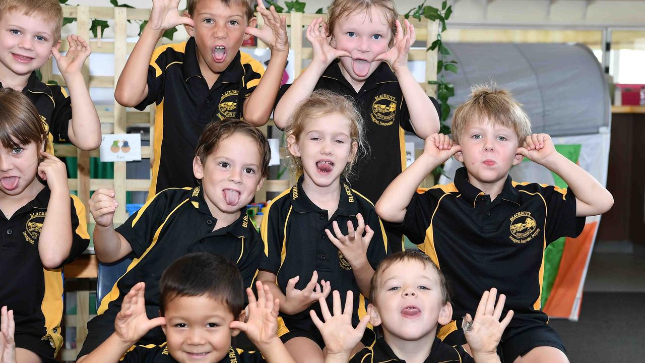 My First Year: Blackbutt State School Preps. Picture: Patrick Woods.