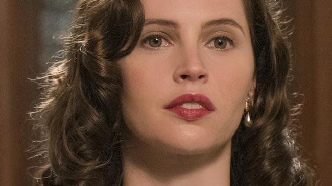 Felicity Jones stars as Ruth Bader Ginsburg in ON THE BASIS OF SEX, directed by Mimi Leder. In cinemas February 7, 2019. An Entertainment One Films release.