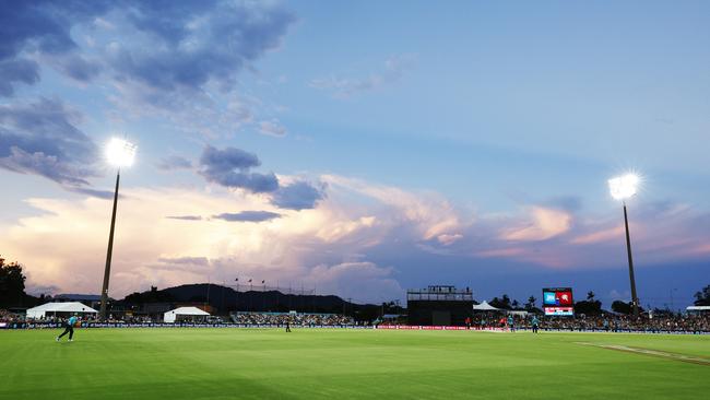 Cazalys Stadium hosted international and domestic cricket in 2022 including their first Big Bash League match. Picture: Brendan Radke