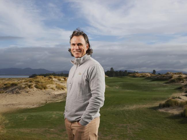 PGA Tour Professional Mathew Goggin grew up in the local area and is the driving force behind Seven Mile Beach public golf course that is set to open later in 2024. Picture: Nikki Davis-Jones