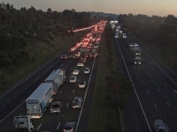 Havoc erupts in Sydney’s south-west after six-car crash halts traffic
