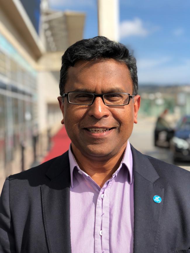 Telstra network engineering executive Channa Seneviratne.