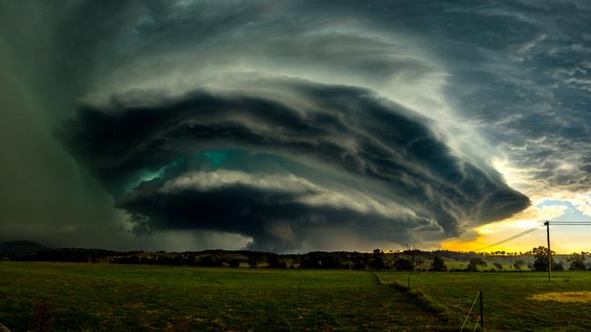 A storm at Rathdowney. Photo: Dan Marshall