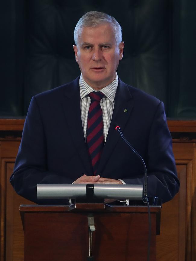 Deputy Prime Minister and federal National Party leader Michael McCormack.