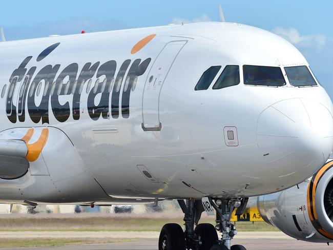 Townsville Airport welcomed the first services from Tigerair Australia with the inaugural flight from Melbourne. Picture: Shae Beplate.