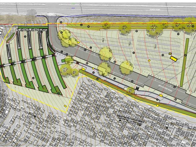 Plans to expand St Bartholomew's Cemetery at Prospect. Picture: Supplied