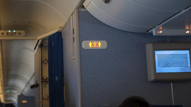 Someone on board caused all the toilets to become blocked on this horror flight.